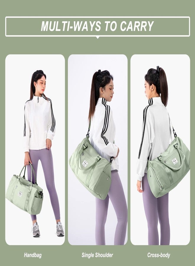 BJLFS Weekender Duffel Bags for Women Men, Travel Totes Bag for Airplane, Cute Sports Gym Dance Overnight Luggage Bag with Wet Pocket Shoe Compartment, Carry On Hospital Bag for Labor and Delivery - Image 3